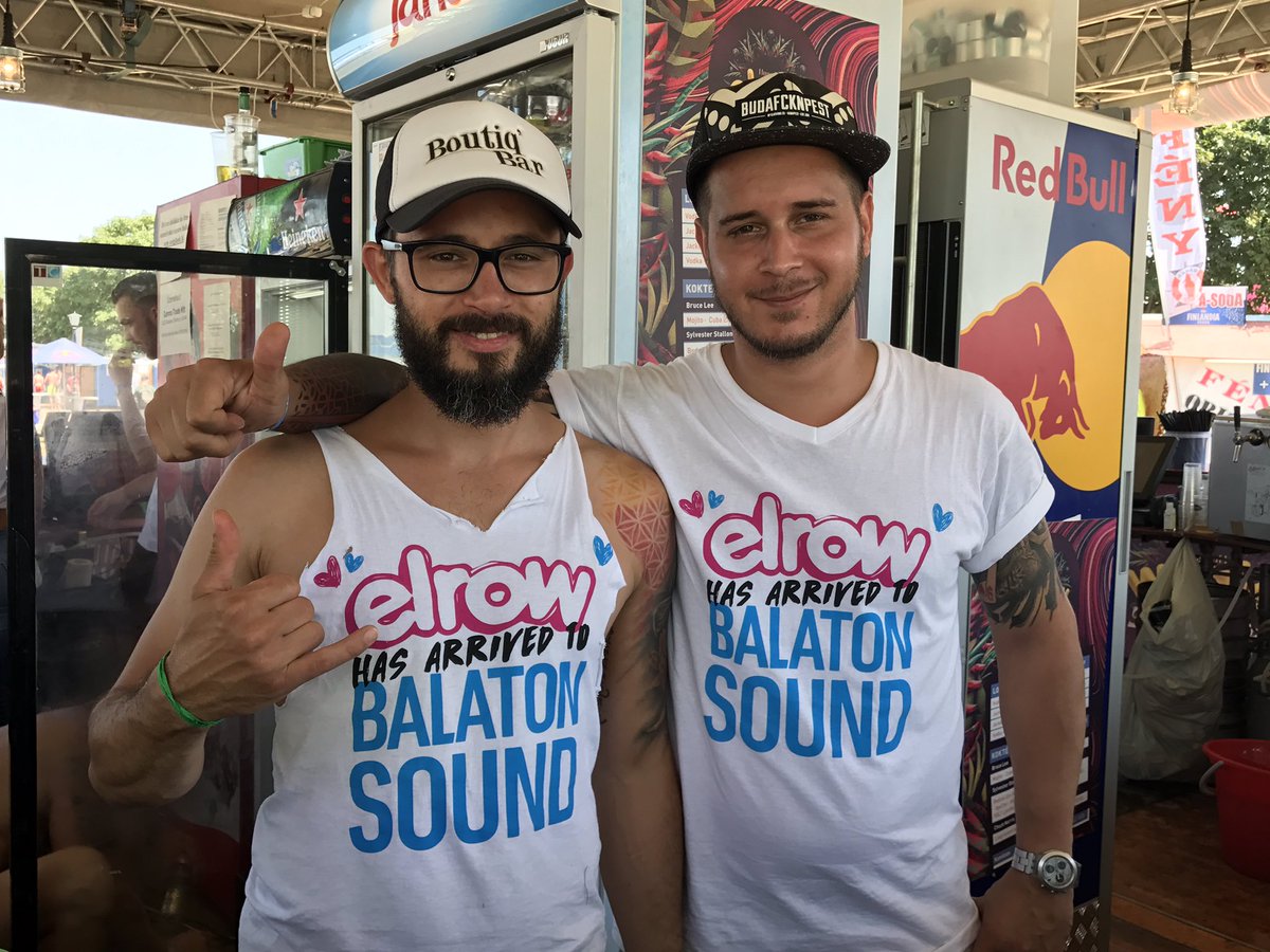 BalatonSoundES's tweet photo. .@elrow_ ha llegado a #BalatonSound #Sound2017. https://t.co/dBQRH7Fc6i