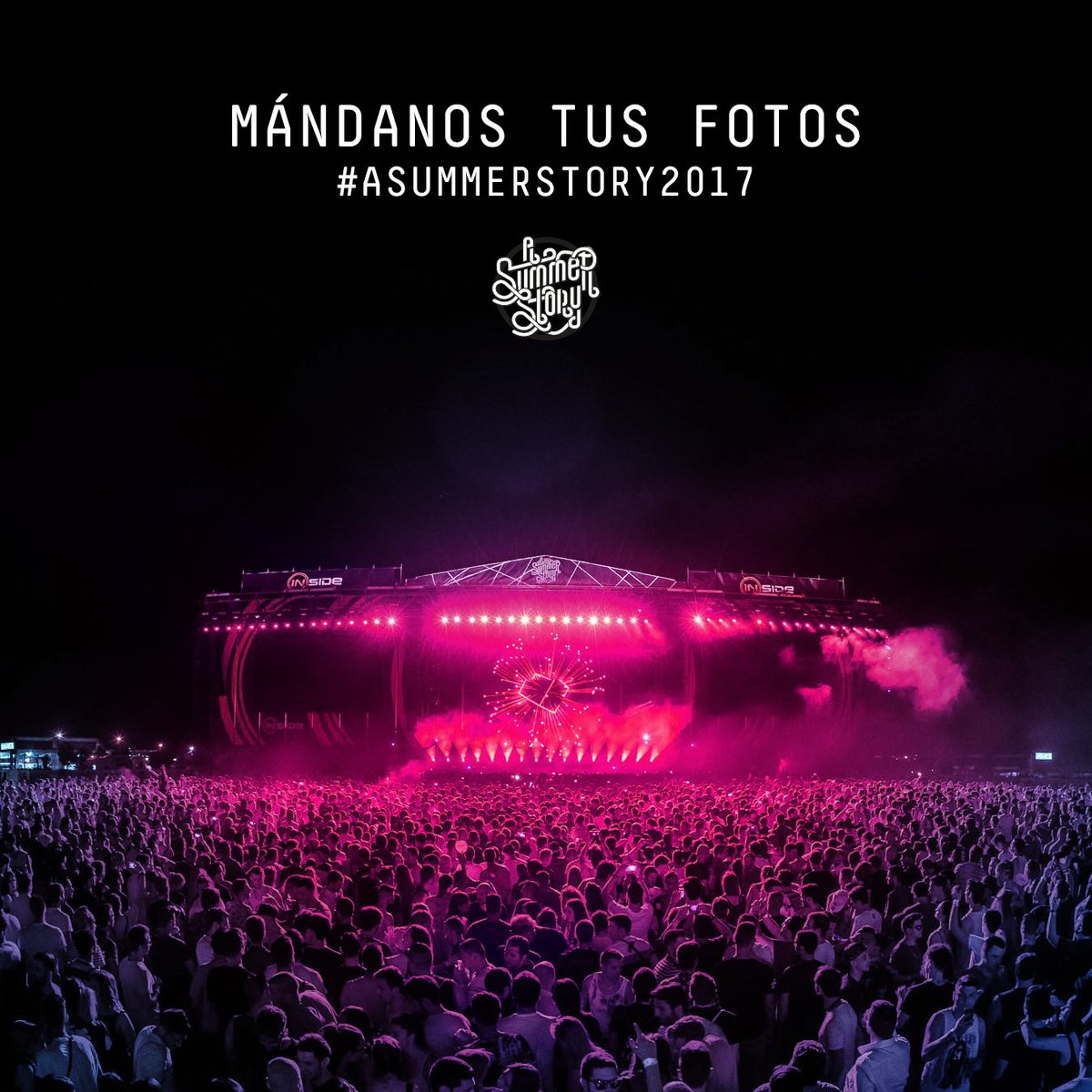 ASummerStoryOfi's tweet image. Este año vosotros sois los protagonistas 😊 Envíanos tus fotos a redessociales@disorderevents.com y las publicaremos en #VuestroÁlbum ❤📸