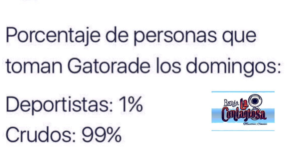 LaContagiosaMX's tweet photo. EN CUALES TE ENCUENTRAS TU???..
#Deportistas O #Crudos 🤔😂
@BNDACONTAGIOSA @LizosMusic 
#HumildeDeAbolengo #Besame😘 https://t.co/VpAgMUEn4w