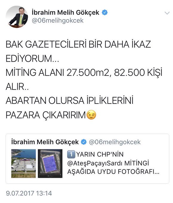 Resmi Twitter'da görüntüle