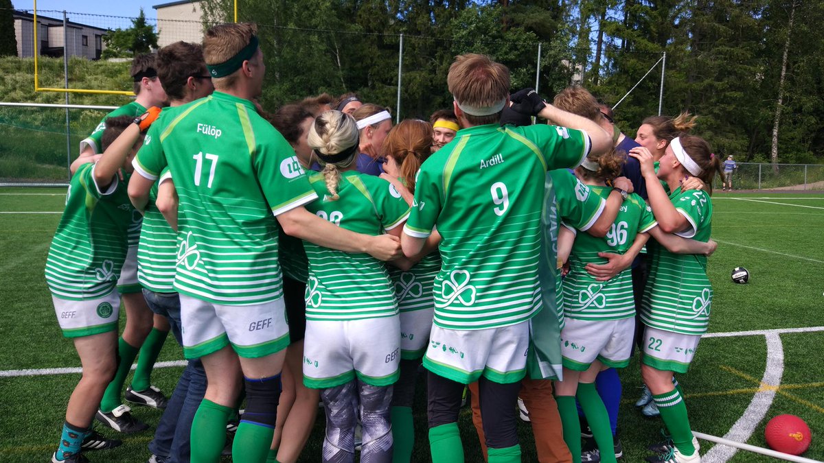 Ireland won against Sweden, second win of the tournament! 130-70* #QEG2017