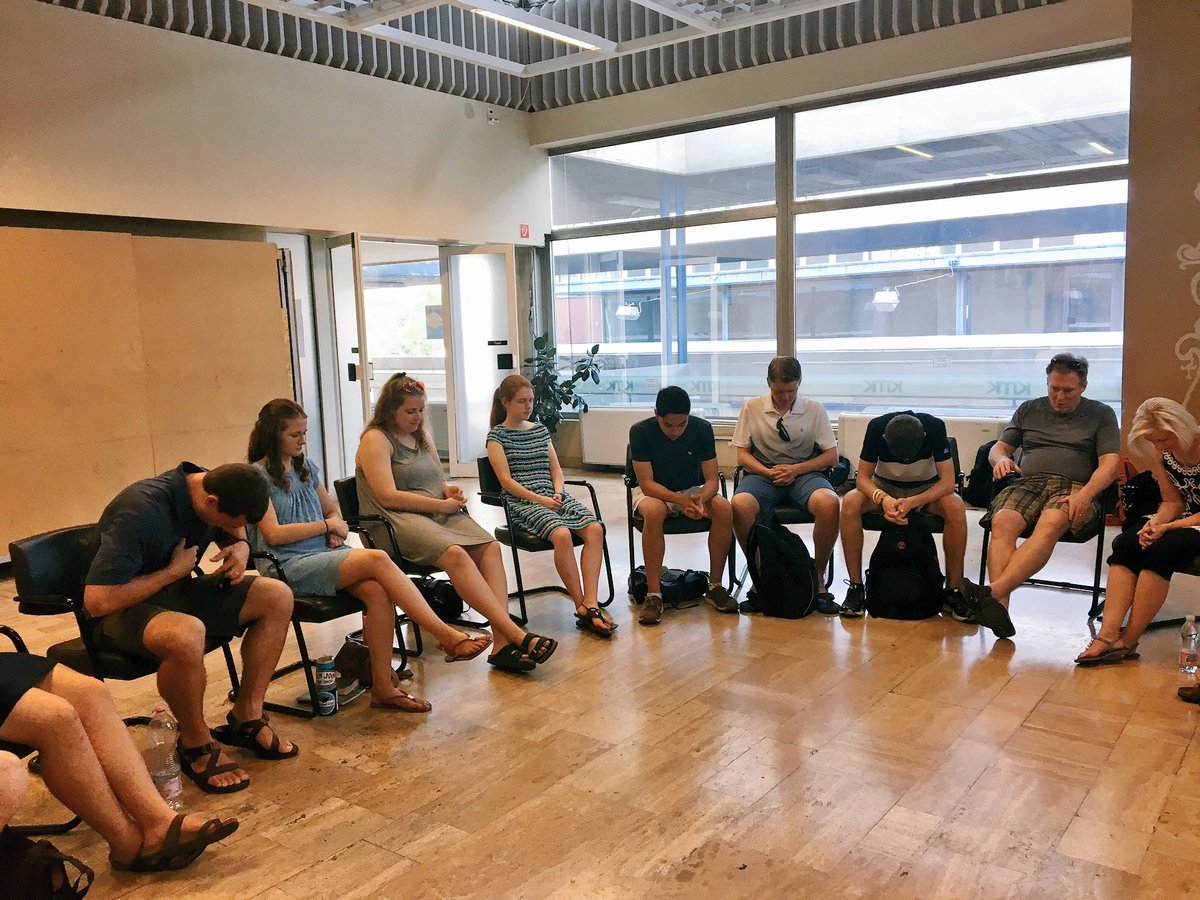 HSHungaryTeam's tweet photo. Each team member was personally encouraged and prayed for this afternoon. Snaps for #TeamBudapest https://t.co/dNrGRE1GAZ