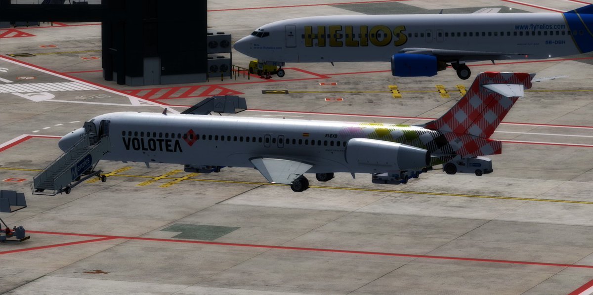 VoeVirtual's tweet image. Textura EI-EXB B712 TFDi  ya esta lista en el área de descargas.