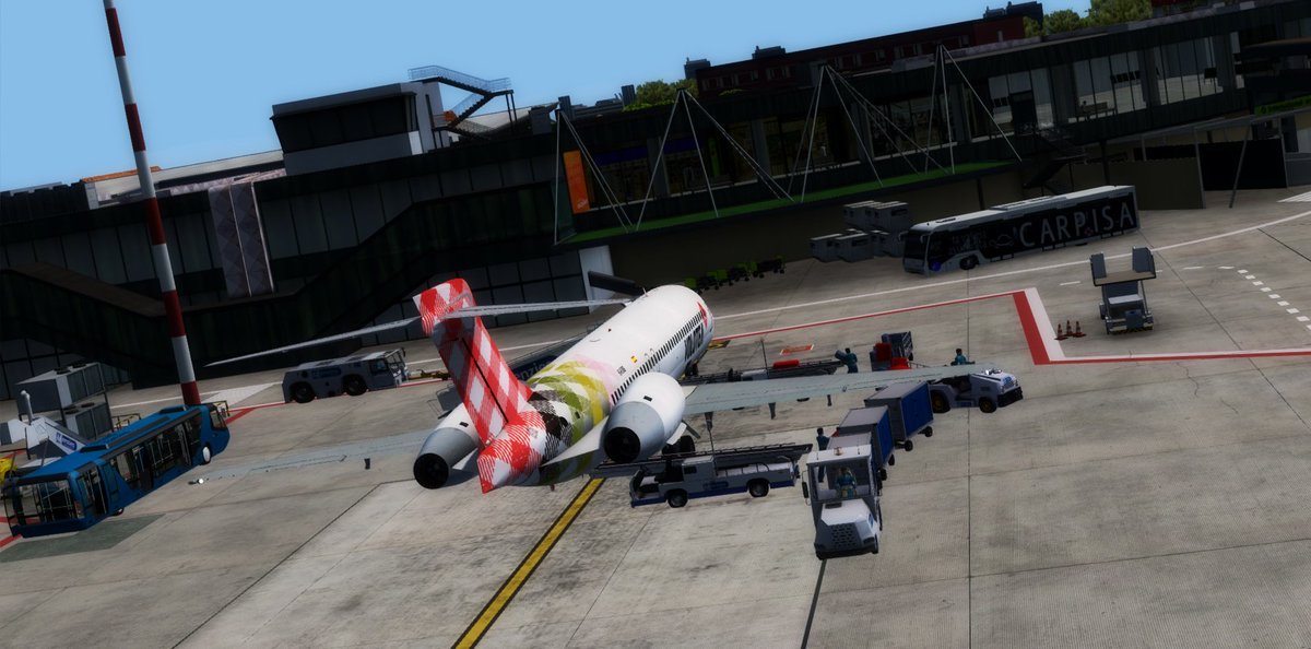 VoeVirtual's tweet image. Textura EI-EXB B712 TFDi  ya esta lista en el área de descargas.