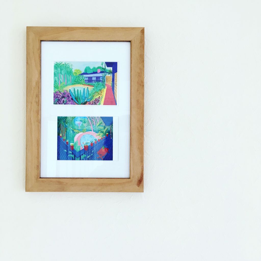 Happy birthday, David Hockney. Such an inspiration. I finally got round to framing some of my favourites 