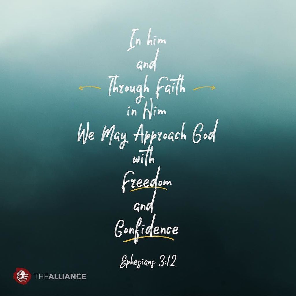 cmalliance's tweet image. "In him and through faith in him we may approach God with freedom and confidence."
Ephesians 3:12 #VOTD #FreedomIn… ift.tt/2uEN0EH
