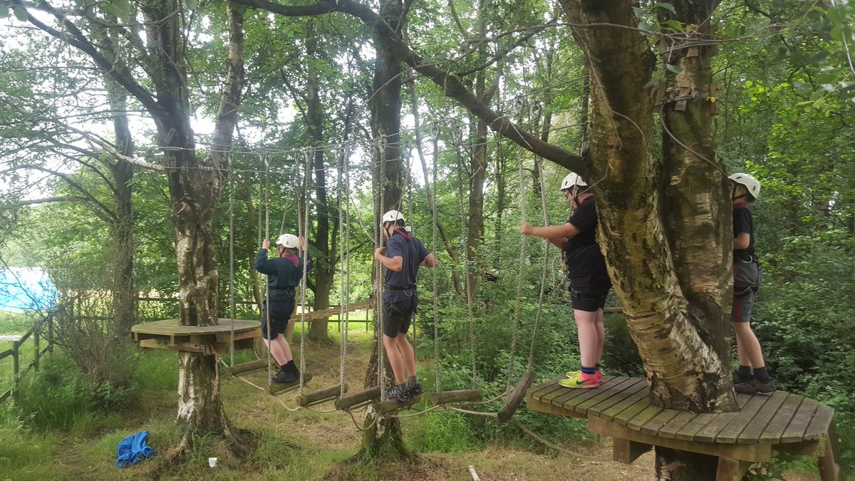 ForestChild45's tweet image. Great fun on the Low Ropes course with Scouts today #Outdoors #Adventure