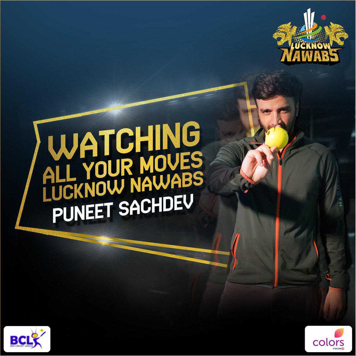 #LucknowNawabs all rounder, <a href="/puneetv22/">puneet sachdev</a> is all set to take your breaths away.