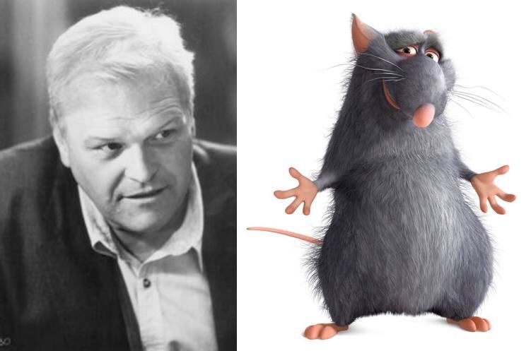 Happy 79th Birthday to Brian Dennehy! The voice of Django in Ratatouille.    