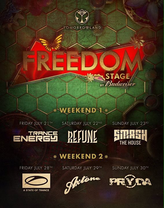 size_mx's tweet photo. Freedom stage @tomorrowland hosted by @refune @Axtone @ericprydz !!!! https://t.co/LXbTTa3tz2