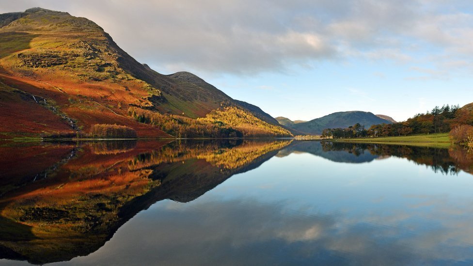 BBC_Cumbria's tweet photo. The Lake District has joined the likes of the Grand Canyon, the Taj Mahal and Machu Picchu by being awarded Unesco world heritage status https://t.co/KEfXY1kUNP