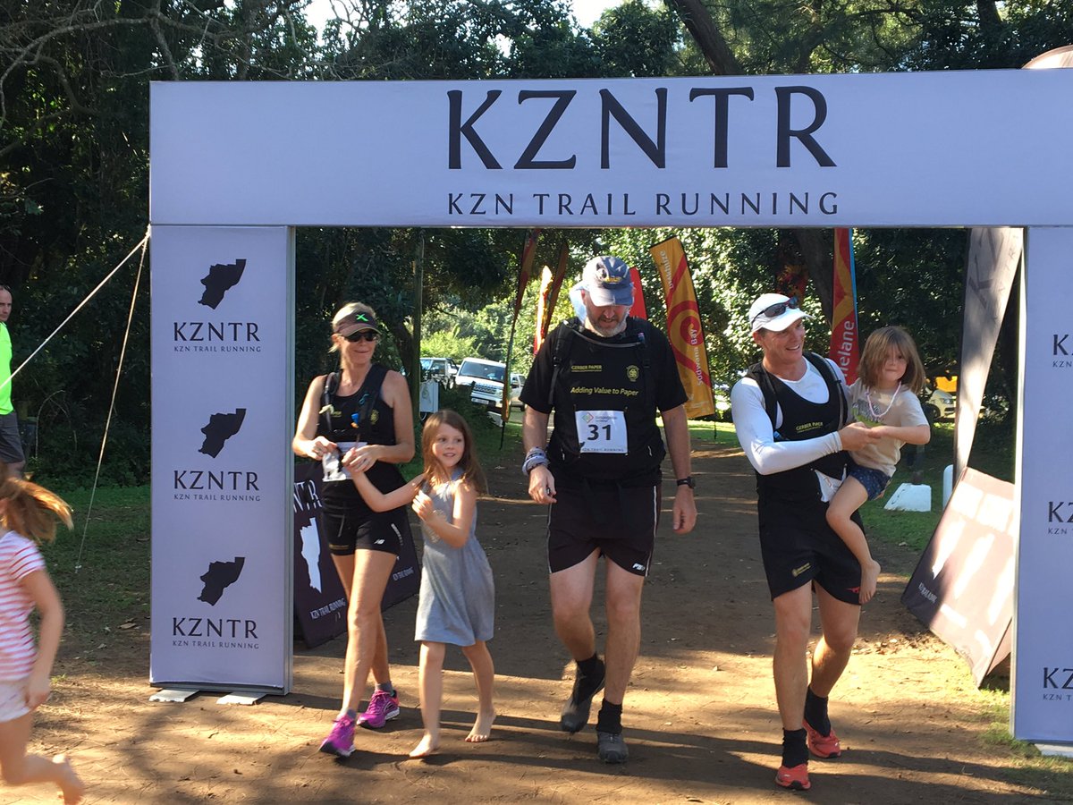 Epic scenes on the finish line of the iSimangaliso Trail Challenge! #iSimangalisoTRAIL