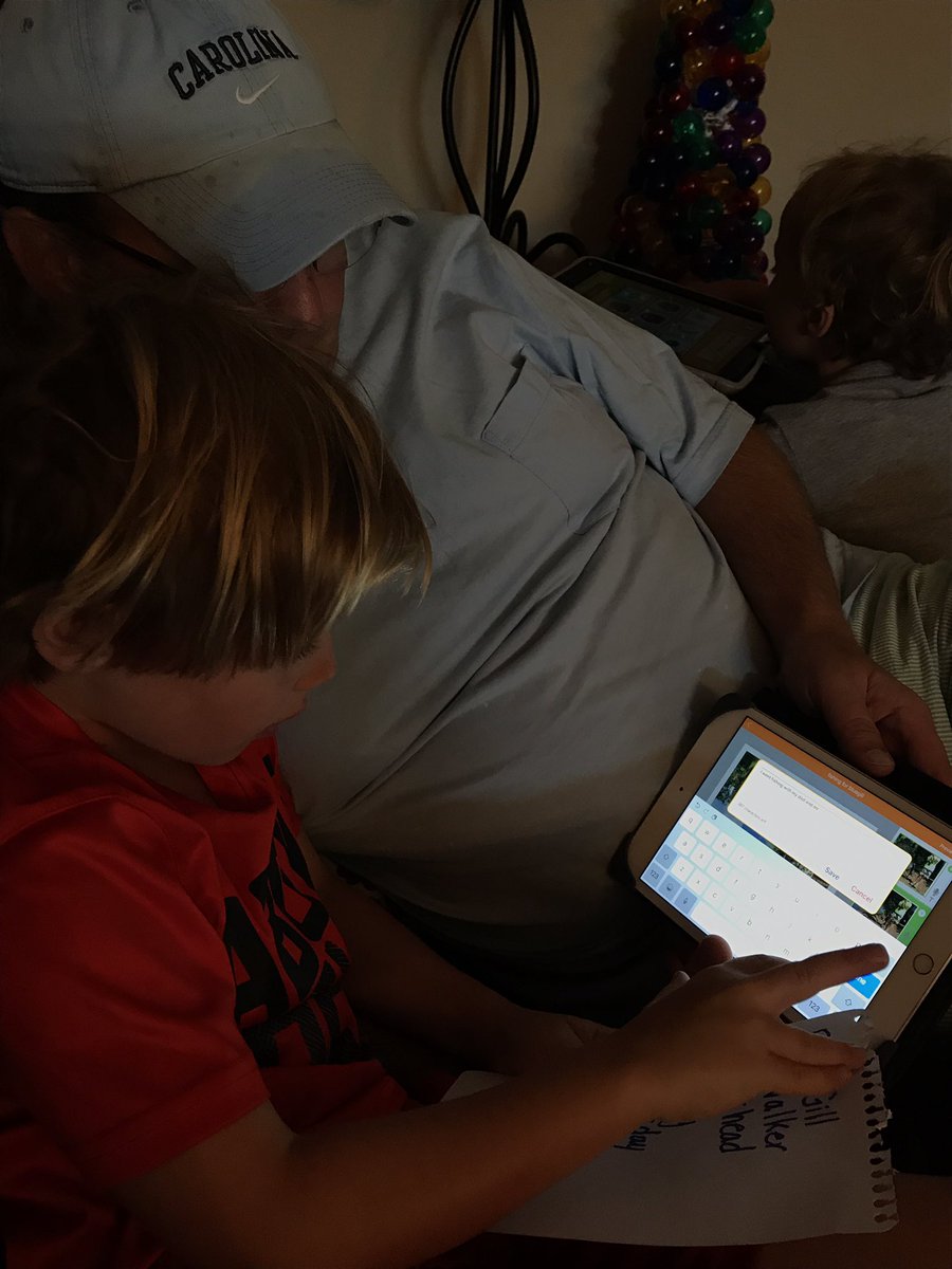 Teaching my rising second grader about #LittleBirdTales. He is writing a story about fishing as a "Thank You!" <a href="/littlebirdtales/">Little Bird Tales</a>