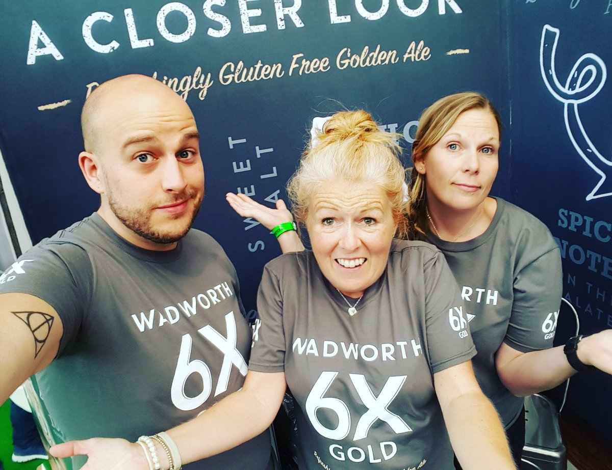 Wadworth's tweet image. That's all folks, you've cleaned us out of 6X Gold at the @AllergyShow at #Olympia. #glutenfree @Coeliac_UK
