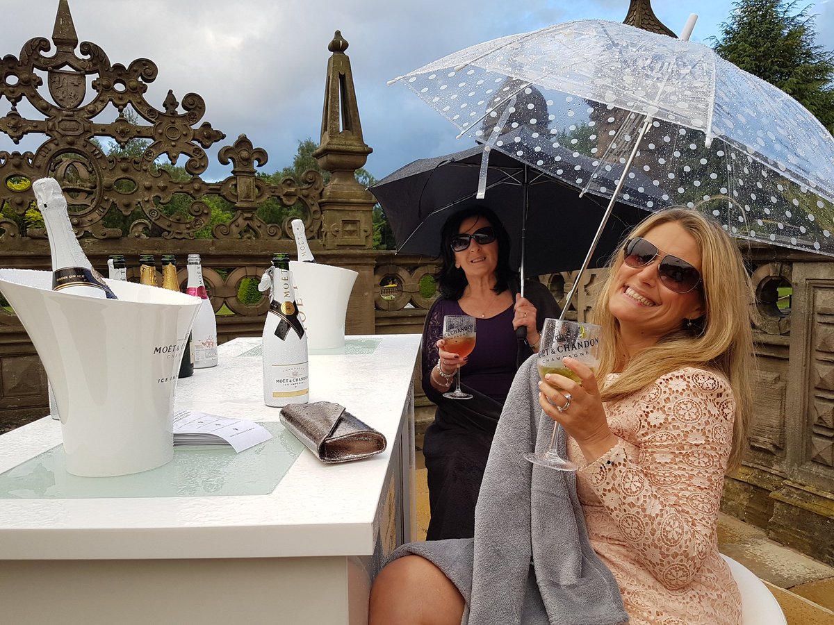 The Champagne Terrace at Crewe Hall, a venue for all seasons! #britishsummertime