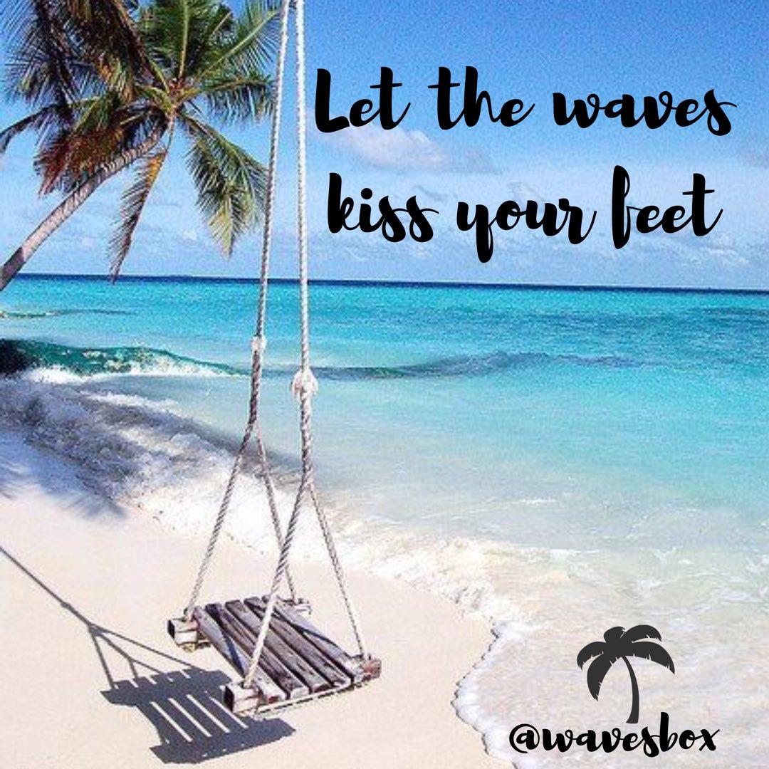 wavesbox's tweet photo. Goodmorning to all our beautiful people !! πΈ here is Sunday quotes to brighten your day.πβ€οΈ #wavesbox #beach #paradise #vacation #miami https://t.co/pMt1CpTqvK