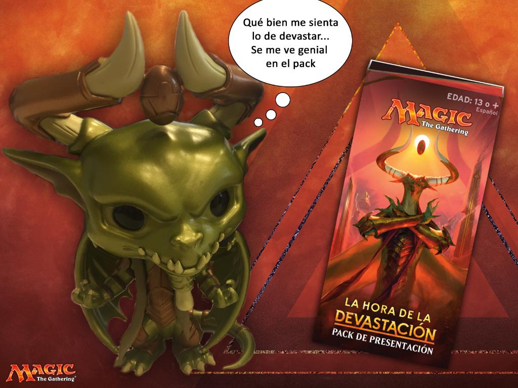 wizards_magicES's tweet image. (Kat) ¿Cuál ha sido la mejor carta que has abierto en la Presentación de #MTGHOU? 
Nicol parece habérselo pasado muy bien... #FunkoPop