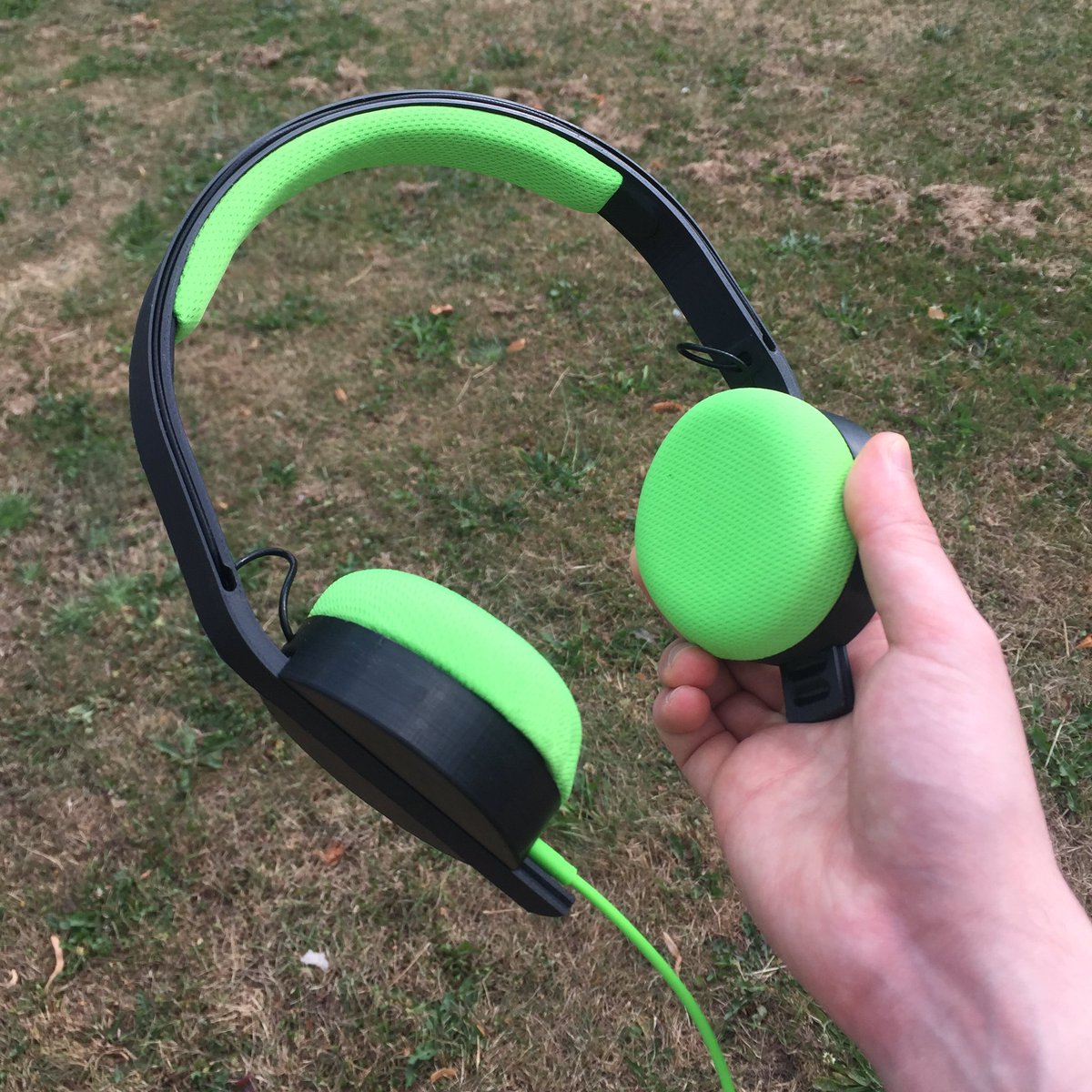 3D printed headphone ✅ using ReForm PLA <a href="/Formfutura/">FormFutura™ 3D Printing Materials</a> and <a href="/Ultimaker/">UltiMaker</a> 2+ now is time to make my own design for them <a href="/printplus_diy/">print+ DIY products</a> #3dprinting