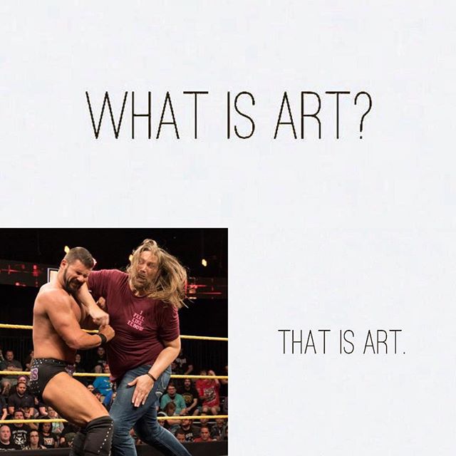 ConcreteRepubli's tweet photo. Reposting @rockbottomradio:
#kassiusohno #art #whatisart #wwe #wwenxt #nxt #elbow #ohnoelbow #chrishero #whoseyourhero https://t.co/HqTqmWMSKR