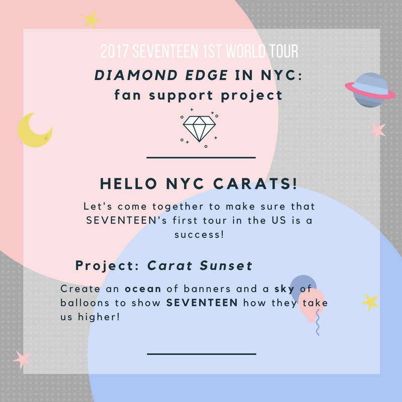 CaratInc's tweet photo. Carat Inc.&amp; SEVENTEEN FOREVER'S New York Support Project!
For more info:
Tumblr: https://t.co/dQNEnq1Ch5
FB: https://t.co/BN7TW9Ftqs https://t.co/to6pi2fyaL