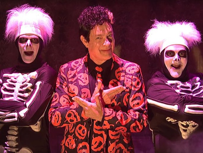 We d like to wish a very happy birthday to David S. Pumpkins himself, Tom Hanks! Any questions? 