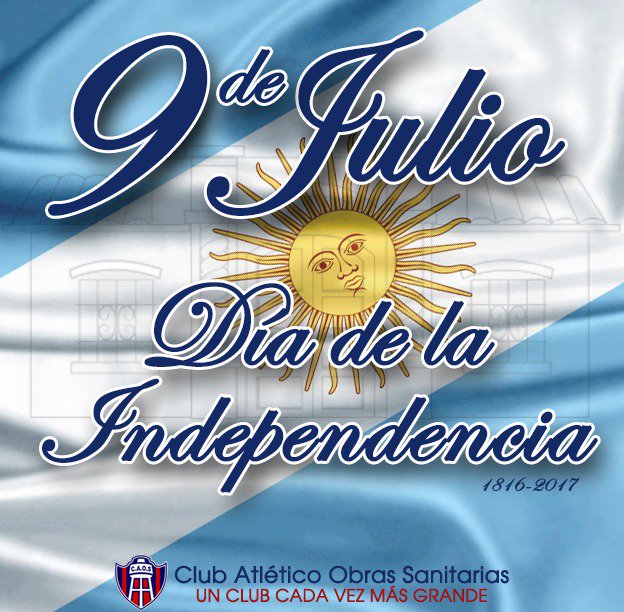 ObrasArrecifes's tweet photo. ¡Viva la Patria! https://t.co/BVJLLNy6Id