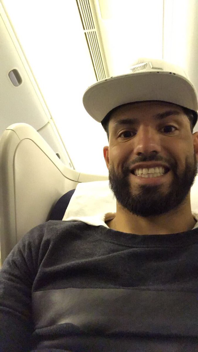aguerosergiokun's tweet photo. After some nice holidays, back to Manchester with the highest spirits to start training for the new season. https://t.co/hunRPkWueD