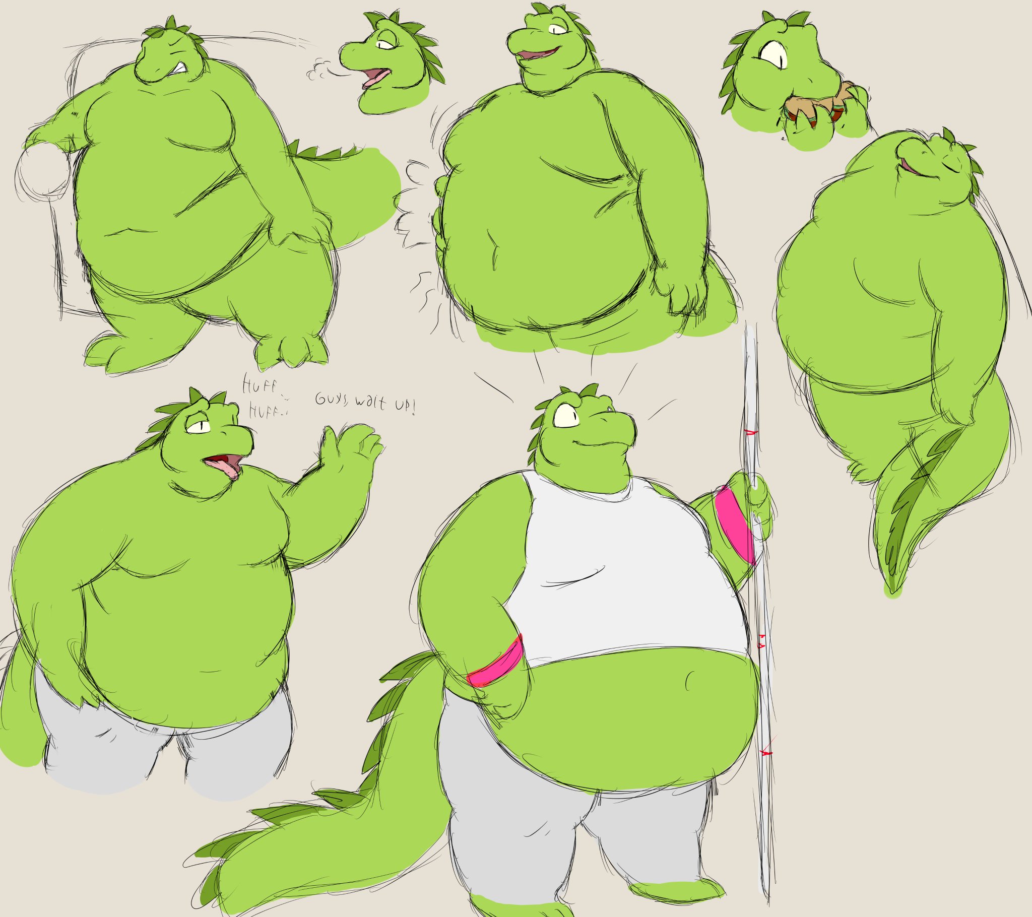Fat furry comics
