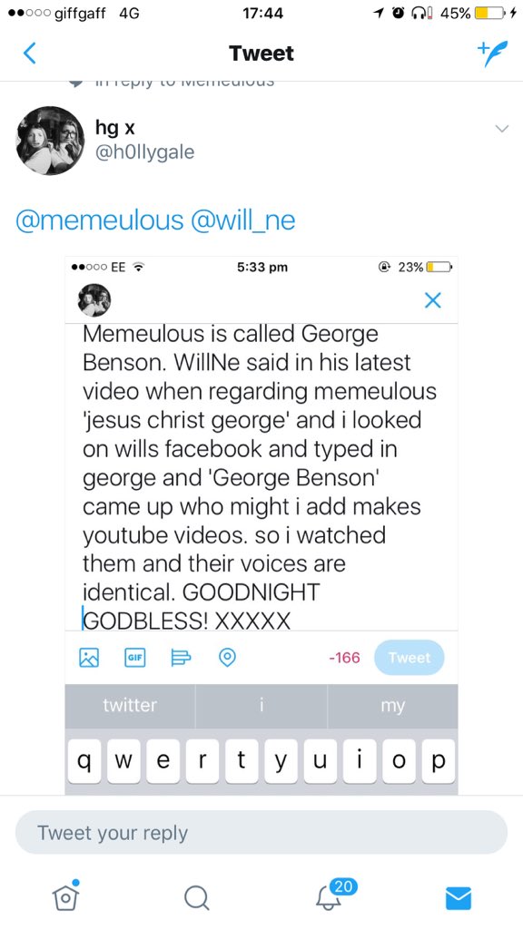 Will On Twitter George Benson Got Bored Of Daily Vlogging So