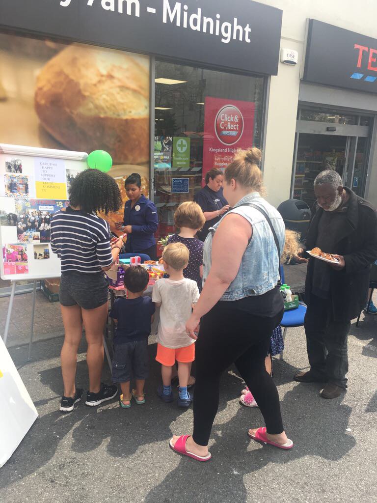 Customers loved the giveaways today at Tesco community fair  Dalston Kingsland store #Community1st <a href="/staceydriscoll/">stacey etwareea</a>