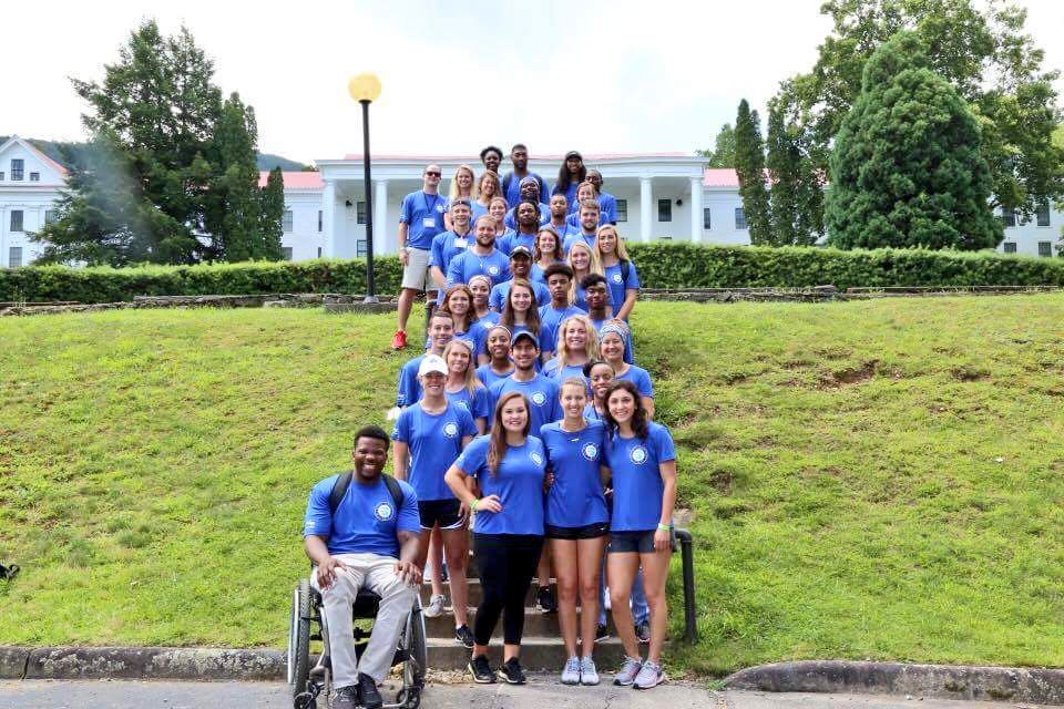 What a weekend! These awesome student-athletes just wrapped up the 2017 Big South Leadership Conference! #BSCLeadOn