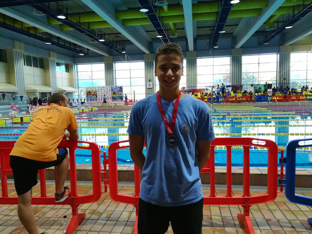 Asistrainer's tweet photo. Daniel Santos, campeón y mínima nacional en 100 mariposa. 
@GSDcdeportivo https://t.co/UshVEhznqu