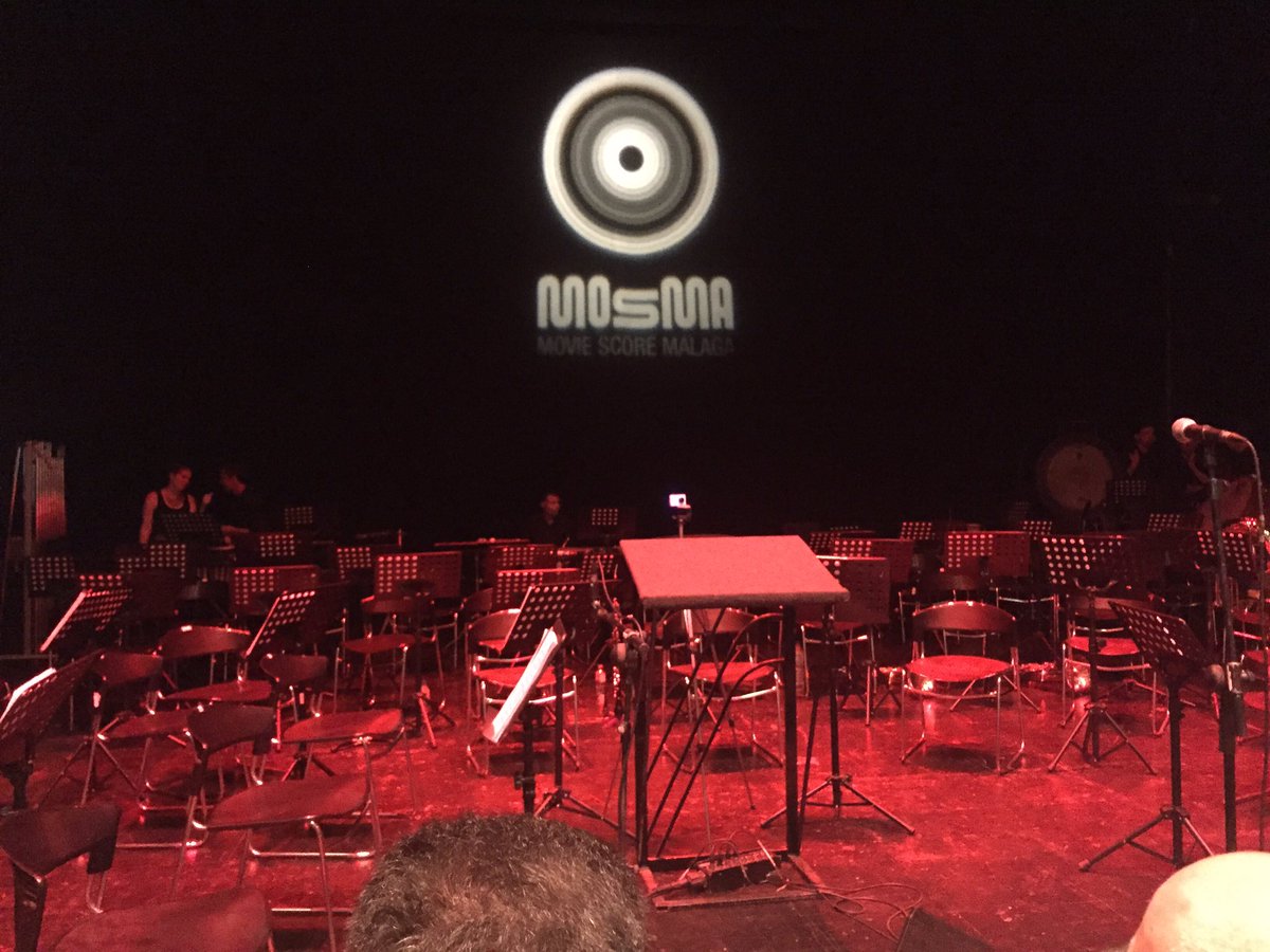 francismoy's tweet photo. A punto de empezar el concierto de bandas sonoras de videojuegos en el @TeatroEchegaray #MOSMA2017 https://t.co/3jcMysjpn1