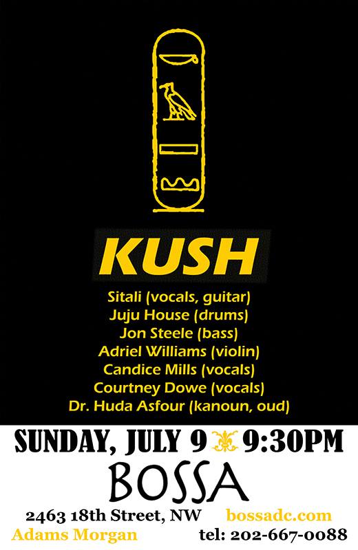 TONIGHT! We are playing at <a href="/bossadc/">BOSSA</a>  at 9:30 pm. Don't miss it.