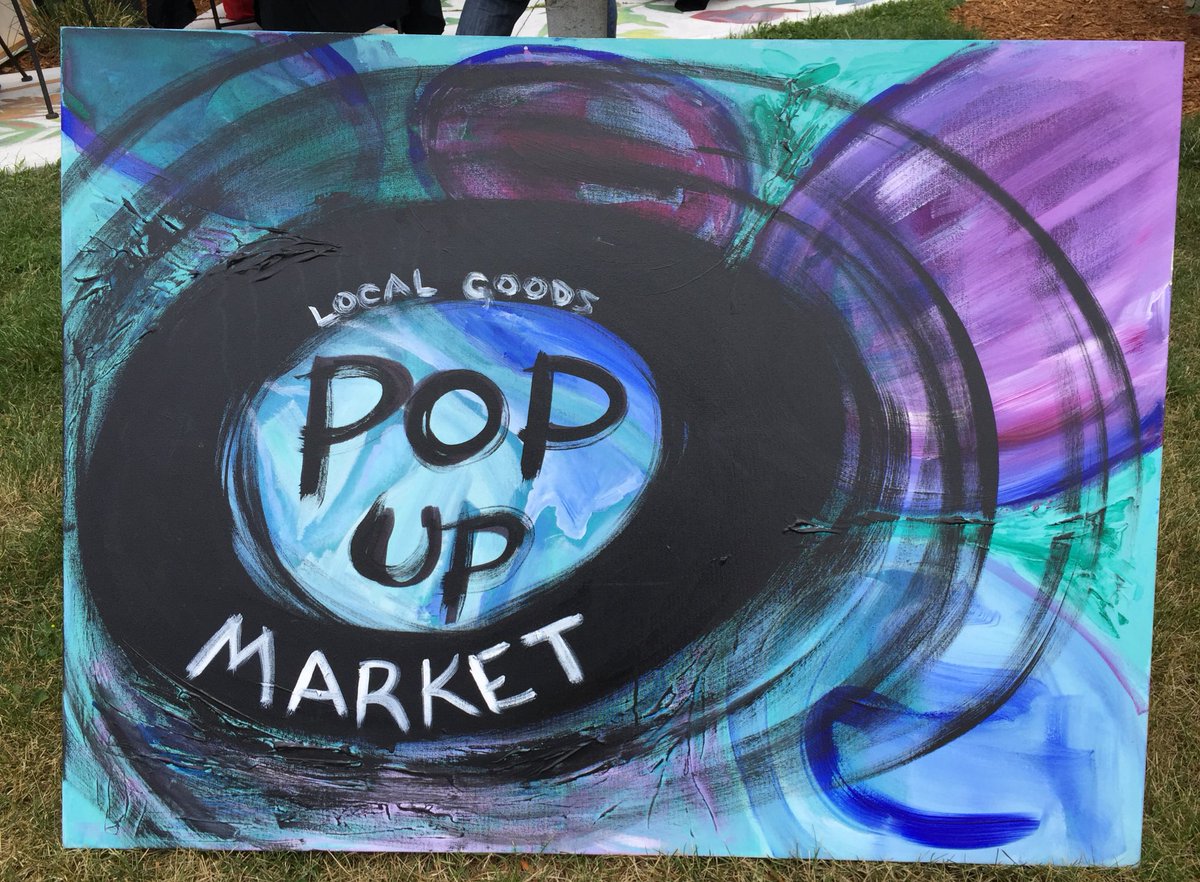 Stop by the Pop-Up market and find some local goodies!! Going on until 4pm today. #rochmn #shoplocal #art