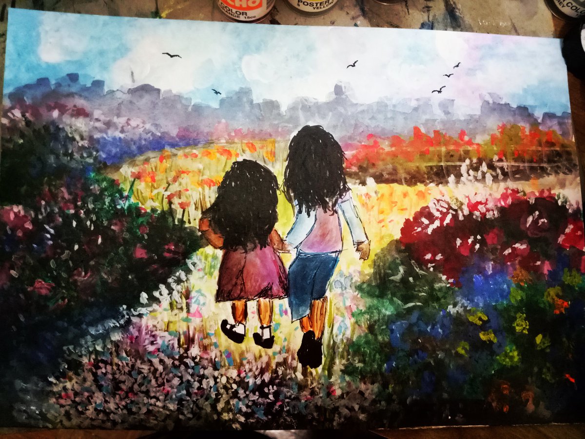 Tiffanynithya's tweet photo. You will find your purpose where you find your happiness #mynewartwork #tiffanynithyaartwork https://t.co/4IIt4UQUYC
