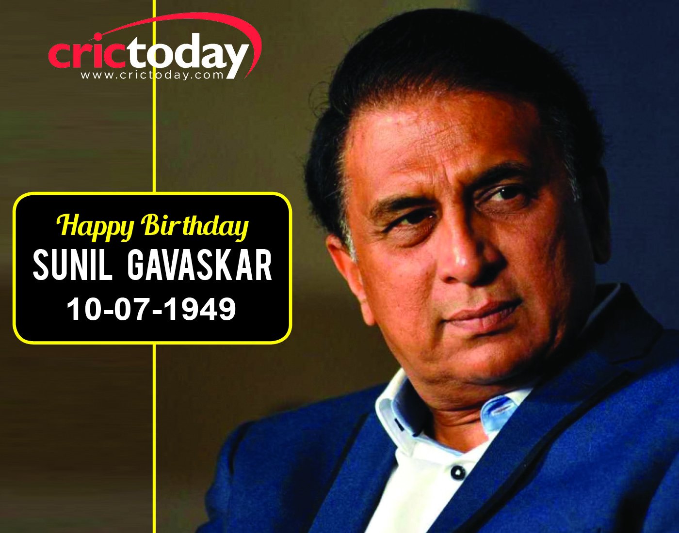  Happy Birthday Sunil Gavaskar 