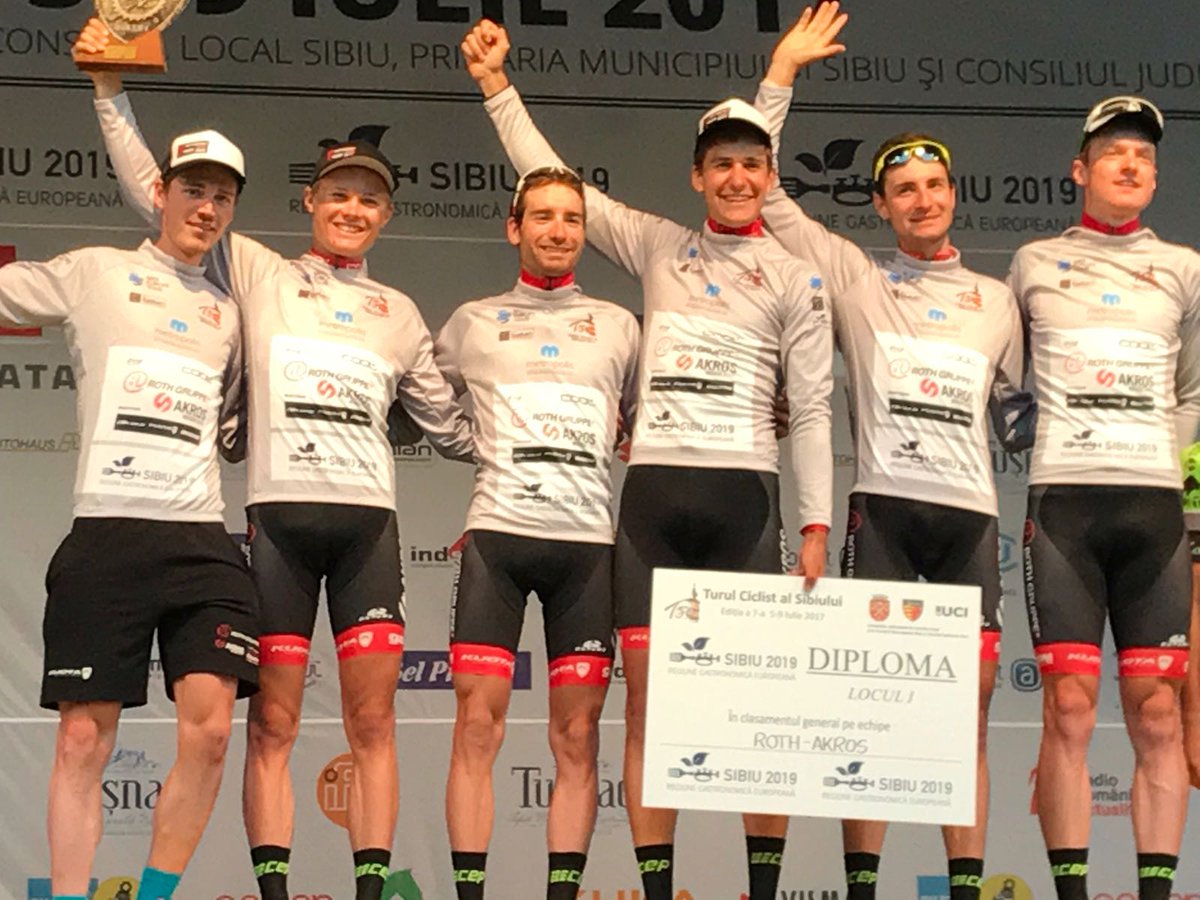 CONGRATS <a href="/TeamRothGruppe/">Cyc Swiss</a> riders &amp; staff 🎉🎉🎉
1st Team Classment 
2nd GC <a href="/colinstuessi/">Colin Stüssi</a> 
3rd GC <a href="/BaillifardV/">Valentin Baillifard</a> 
Blue Sprint Jersey Damian Lüscher