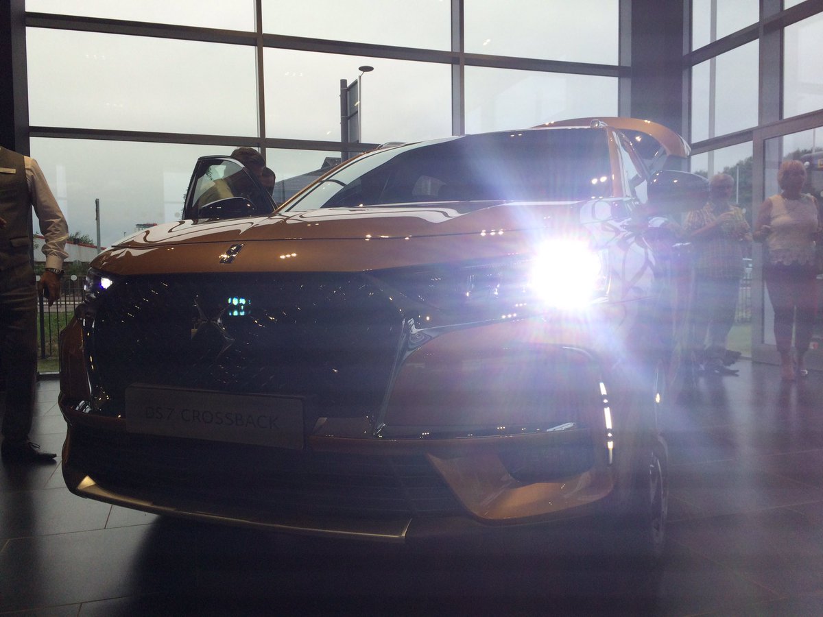 Subnode's tweet image. Pictures of the new DS7 to be launched next year