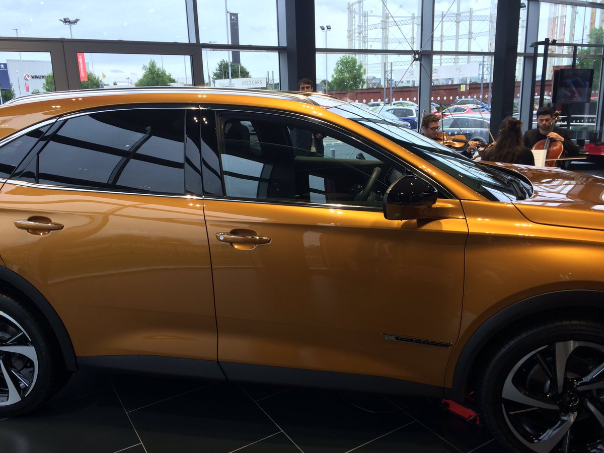 Subnode's tweet image. Pictures of the new DS7 to be launched next year