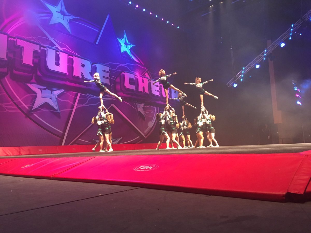 <a href="/EMCA_Nottingham/">EMCA Allstar Cheer</a> giving us nothing but energy, sass and <a href="/cher/">Cher</a> in their World's Bid routine 🌎🏆🎀