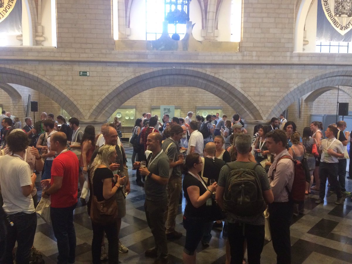 The XIIth SCAR Biology Symposium is off to a good start! #SCARbio17