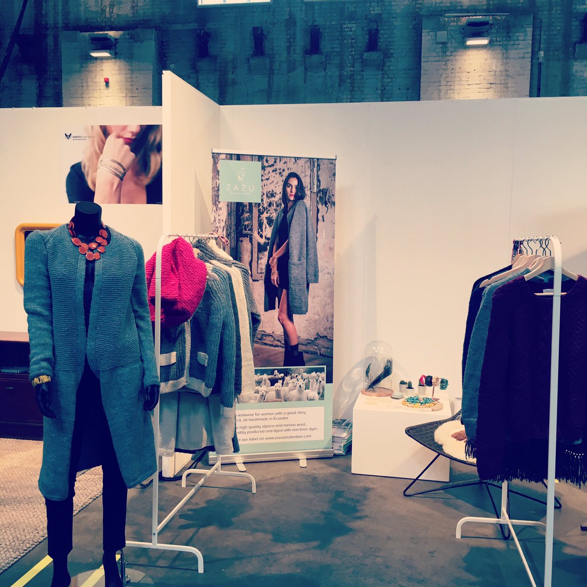 We are on #soulsalon in #westergasfabriek! Visit us tomorrow 9:00-18:00