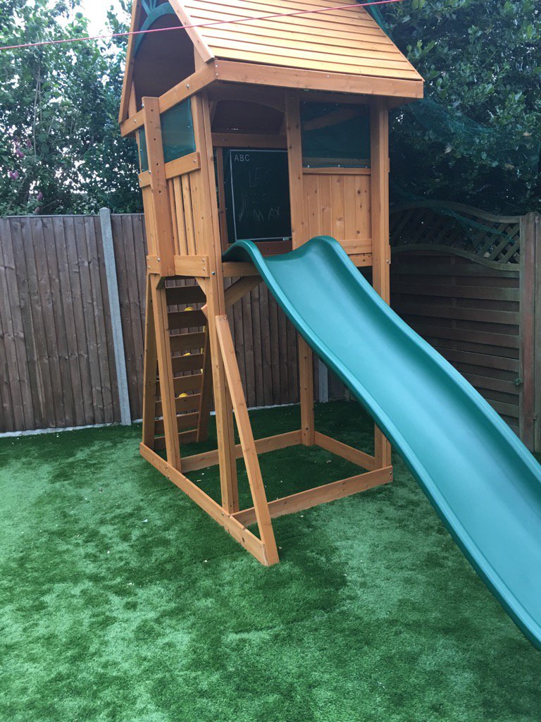 Mis / well spent weekend with lots of help...kids love it...