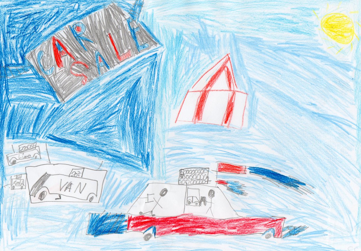 lesleymillerbbb's tweet photo. Just a flavour of the 100 + entries to our children's art competition "Our Village Fete" - all on display on Saturday 15th. https://t.co/0VuSH3kDP3