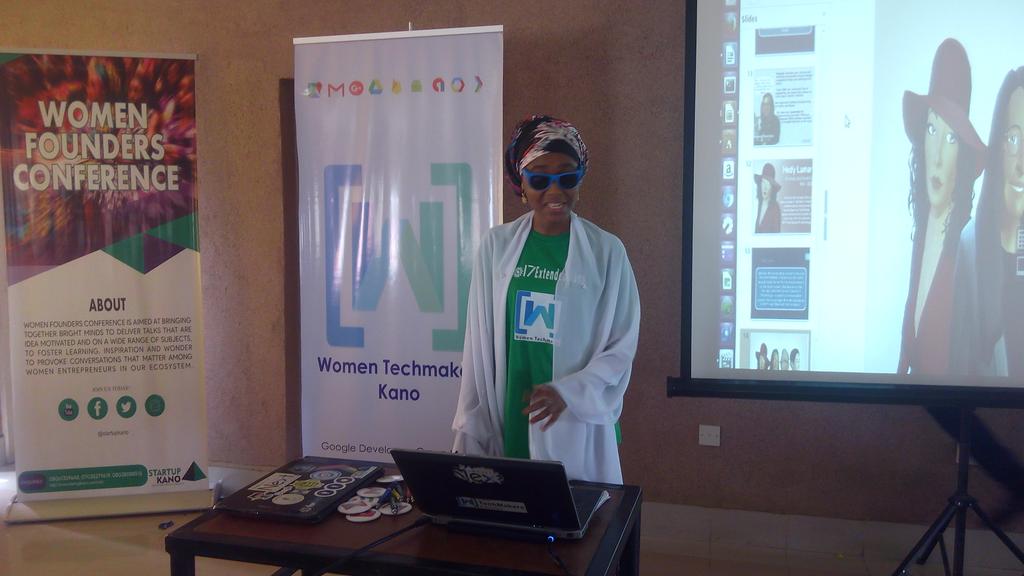 This girl is preaching hard to invite women to ICT. This is worth doing. @Baby1664 @WinStemBrainiac @nitdanigeria