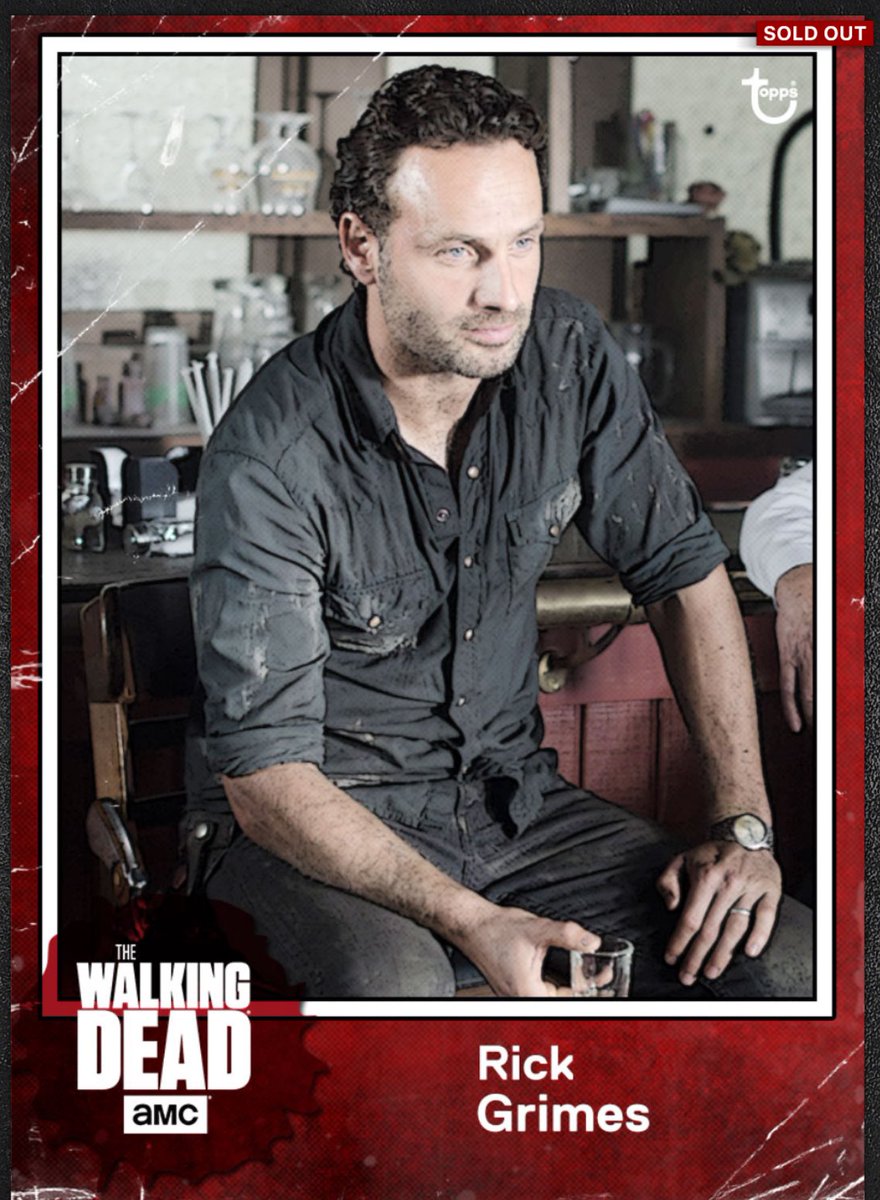 lcwilli1's tweet photo. πIt's the Sunday countdown! Today's Top 10 is π #AndysTopps π
π· Credit Topps Cards
#4 Rick 'Vintage' series 2β‘οΈ #AndrewLincoln #RickGrimes https://t.co/rvaNDzgR6A