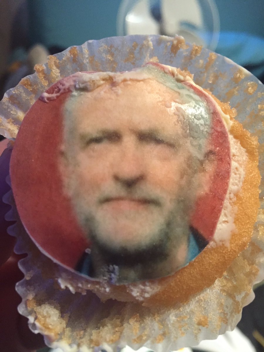 My dad gVe me a corbyn cake :)