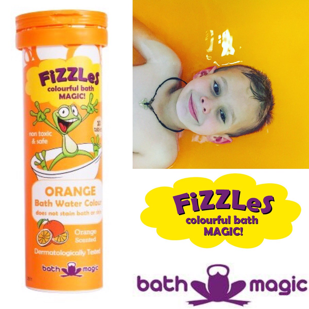 BathMagic4Kids's tweet photo. The #NEW #Bathmagic #fizzles #orangebathcolour - leaving for stores now. #proudlysouthafrican #localislekker https://t.co/WxgfKULWTn