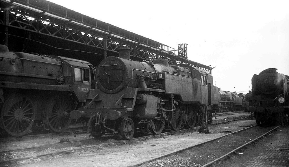 <a href="/Southernlocos/">Southern Locomotives</a> The end of Southern steam 50 years ago. Rods off at Nine Elms, Eastleigh and Weymouth. I sw the final l/e move from Waterloo.